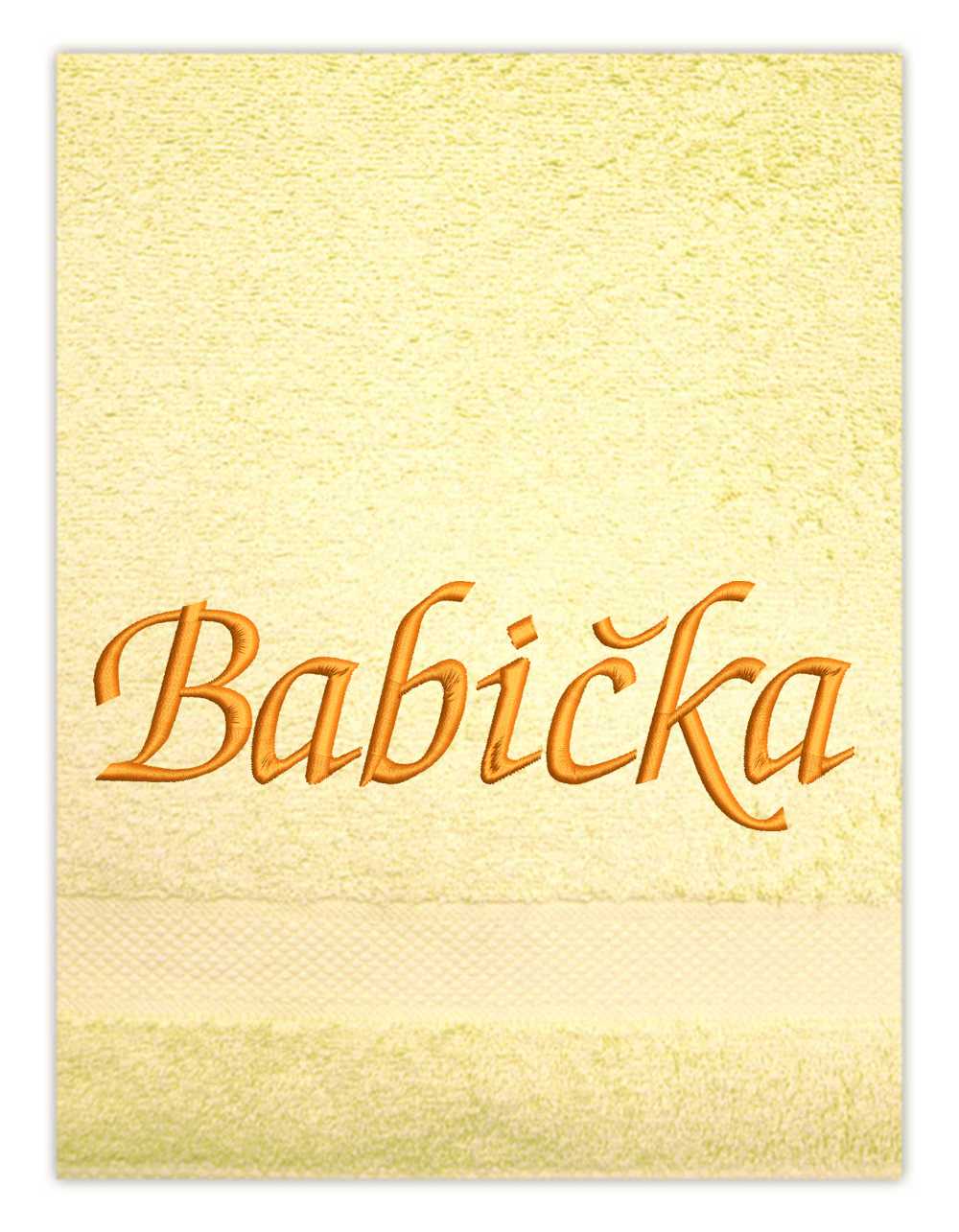 ručník rodina pro babičku-Babička