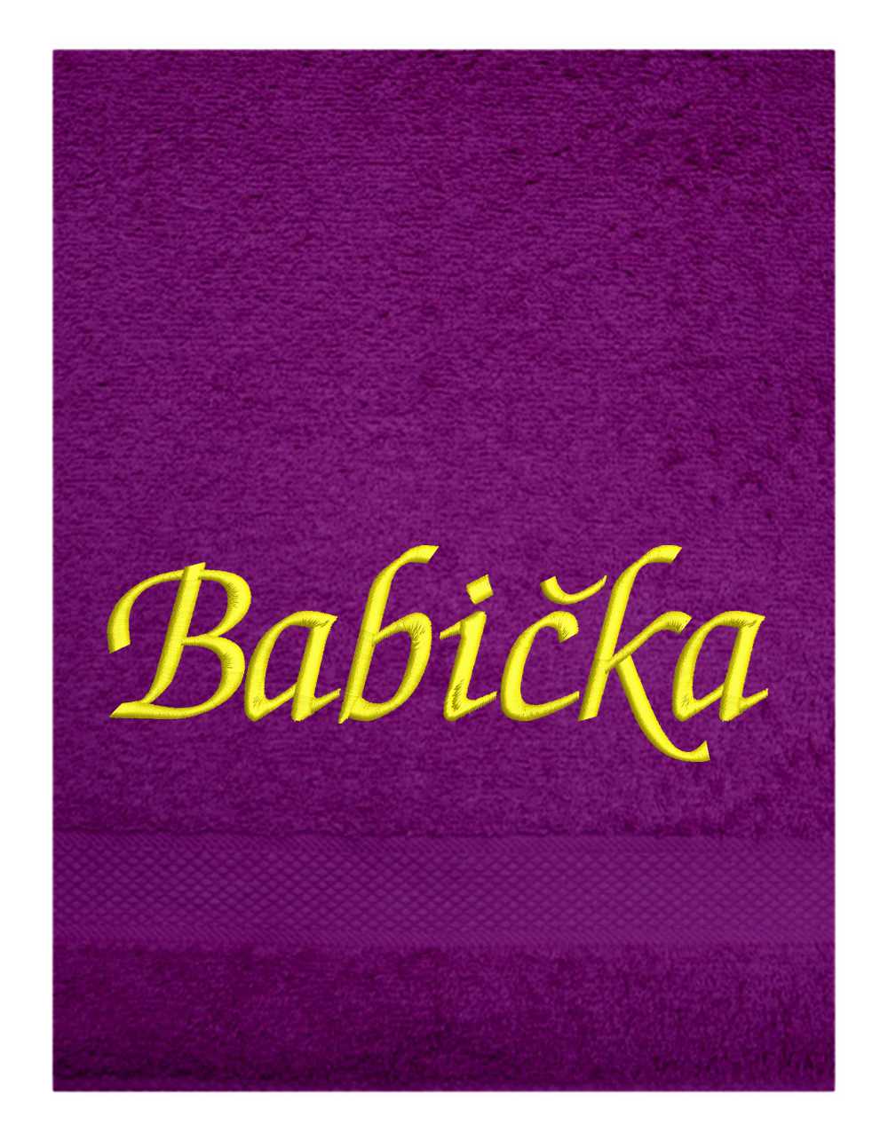 ručník rodina pro babičku-Babička