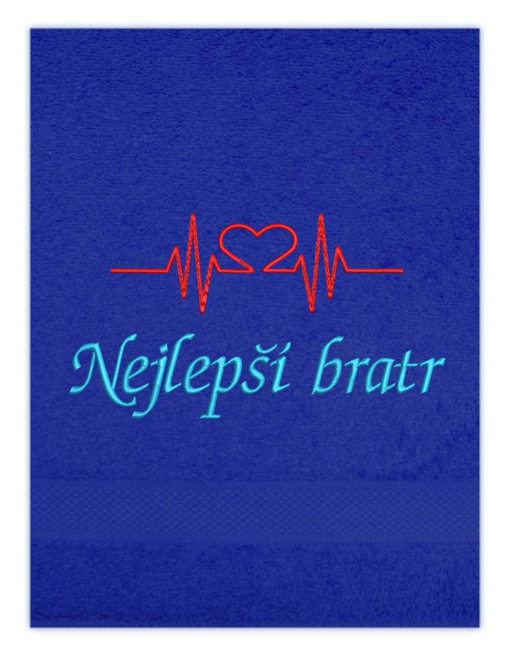 Ručník-Nejlepší bratr kardiogram