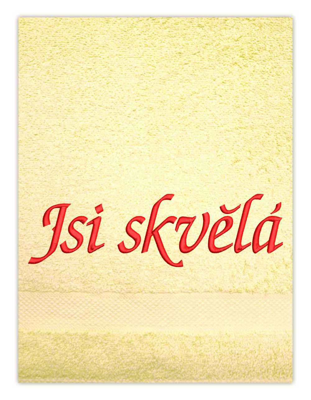 Ručník - Jsi skvělá