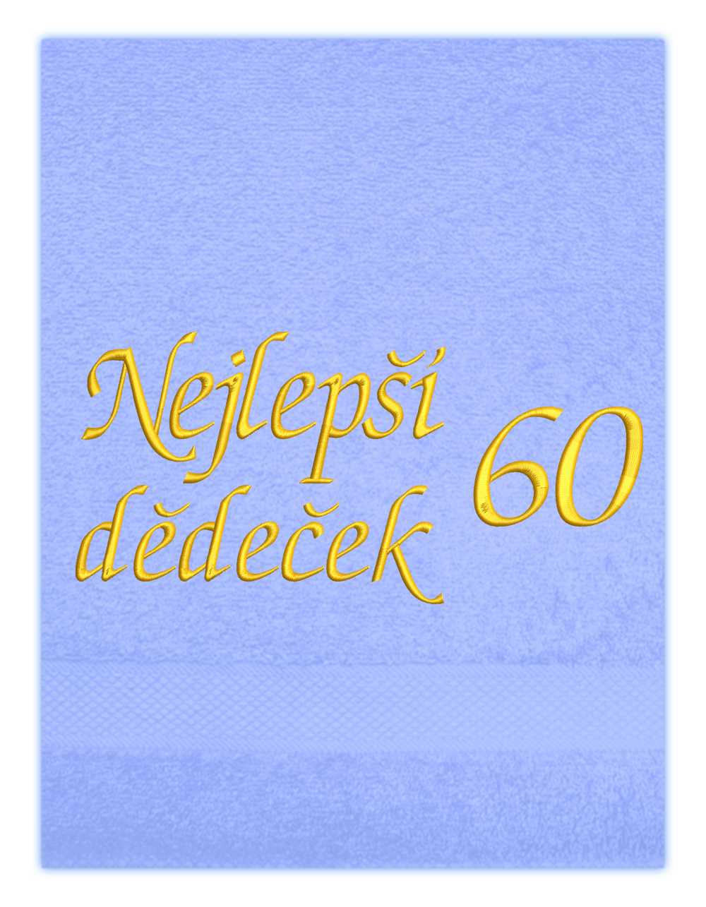 ručník rodina pro dědečka-Nejlepší dědeček