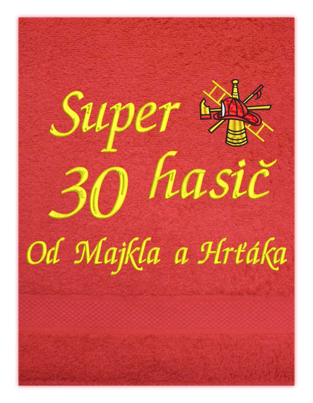 Ručník pro hasiče-Super hasič