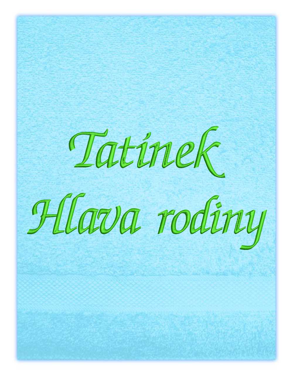 ručník rodina-Hlava rodiny