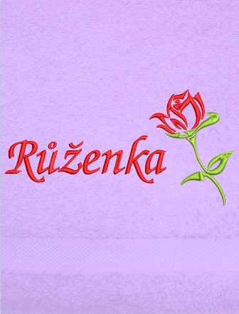 Ručník - Růže 1