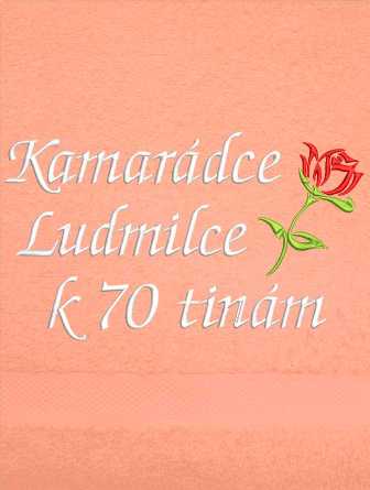 Ručník - Růže 1