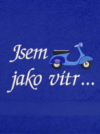 Osuška pro milovníky skútru - Skútr 1