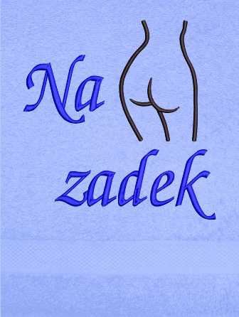 Ručník - Na zadek