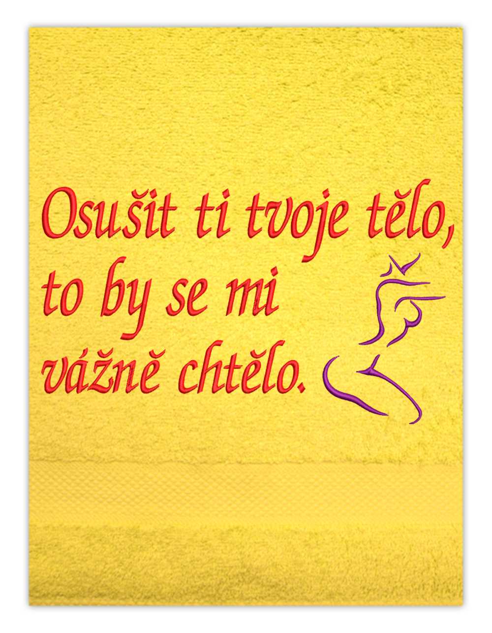 Osuška-Osušit ti tvoje tělo, to by se mi vážně chtělo ona.