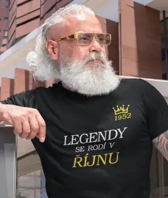 Tričko k Narozeninám - Legendy se rodí v ....