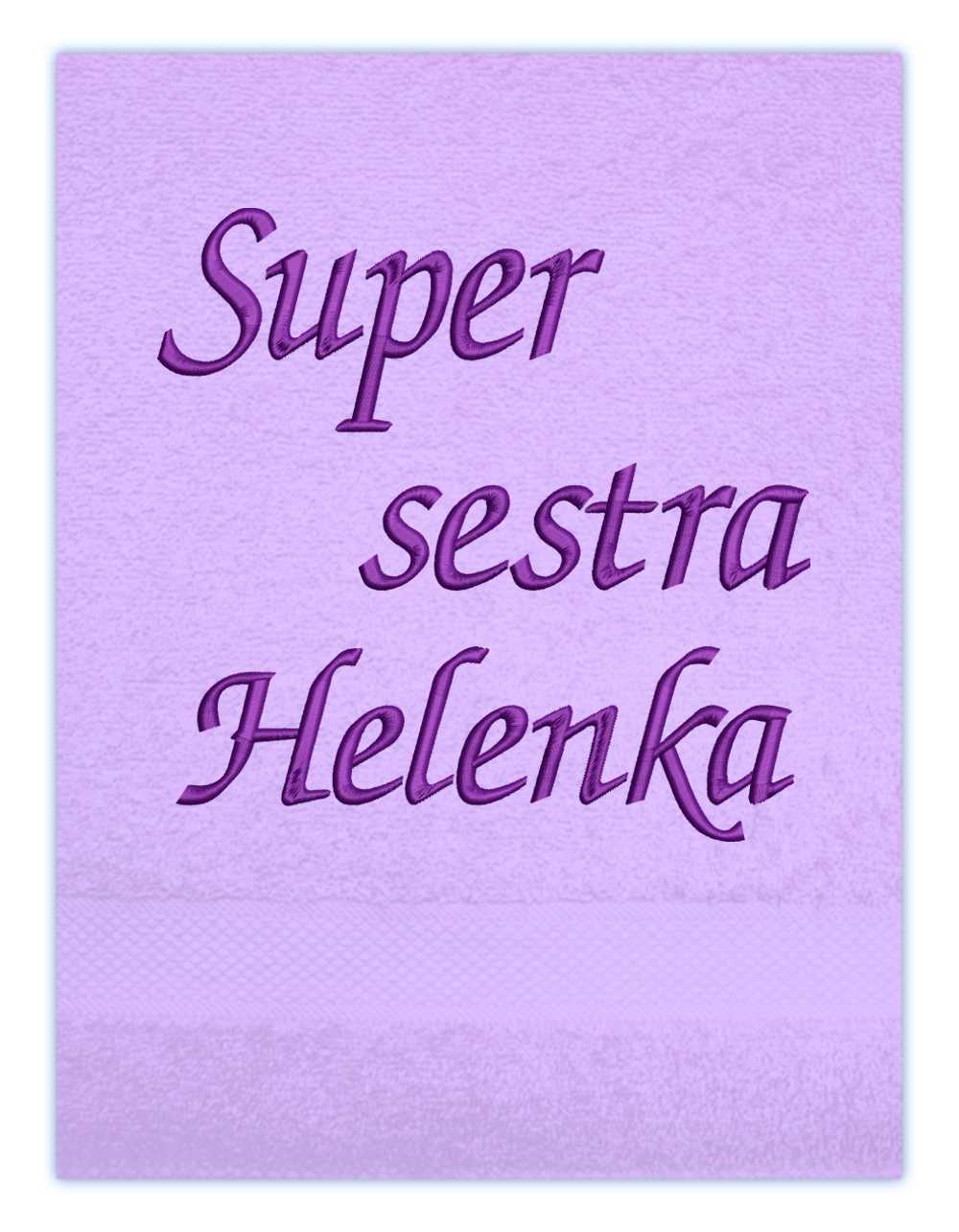 osuška rodina-Super sestra