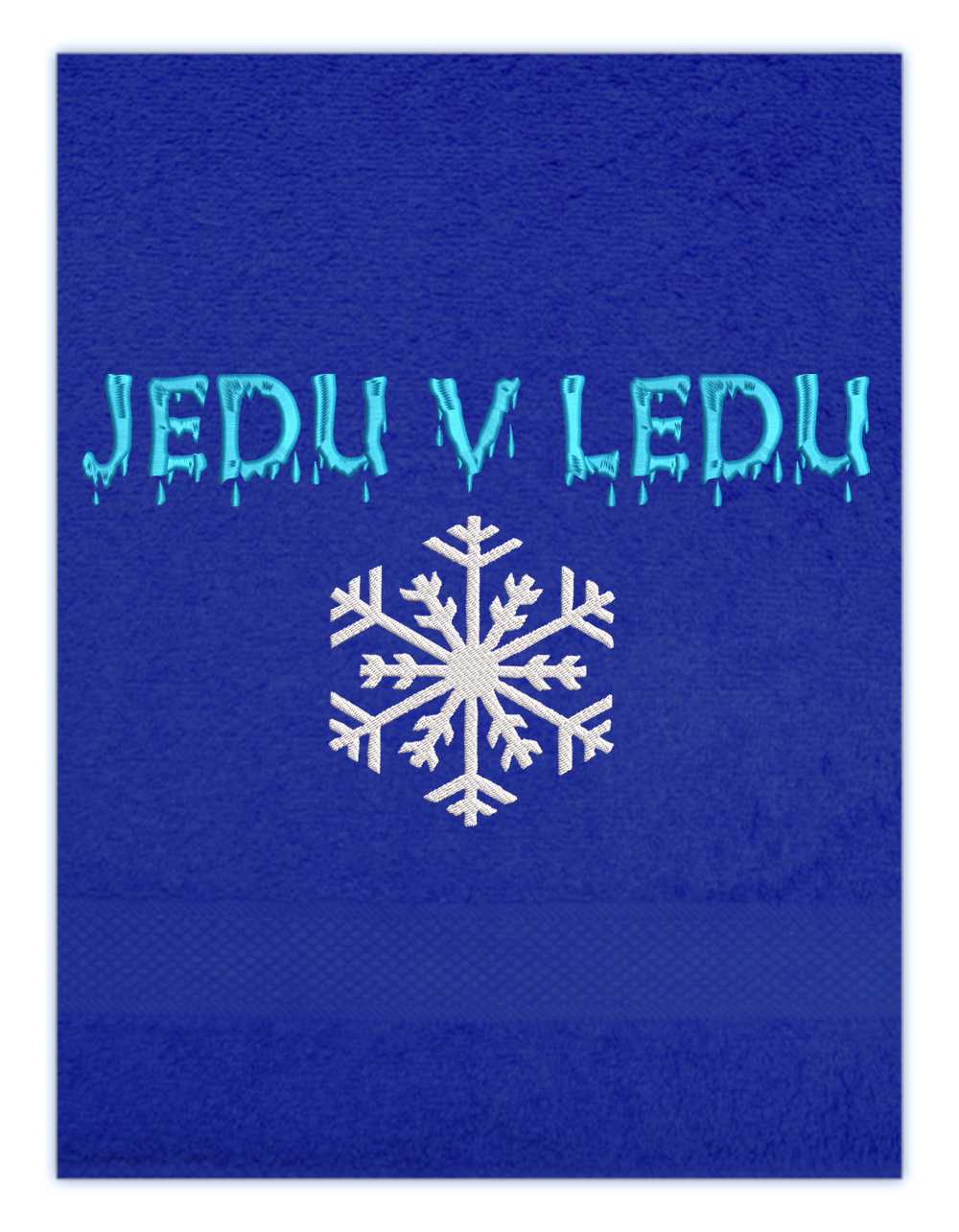 Osuška pro otužilce - Jedu v ledu
