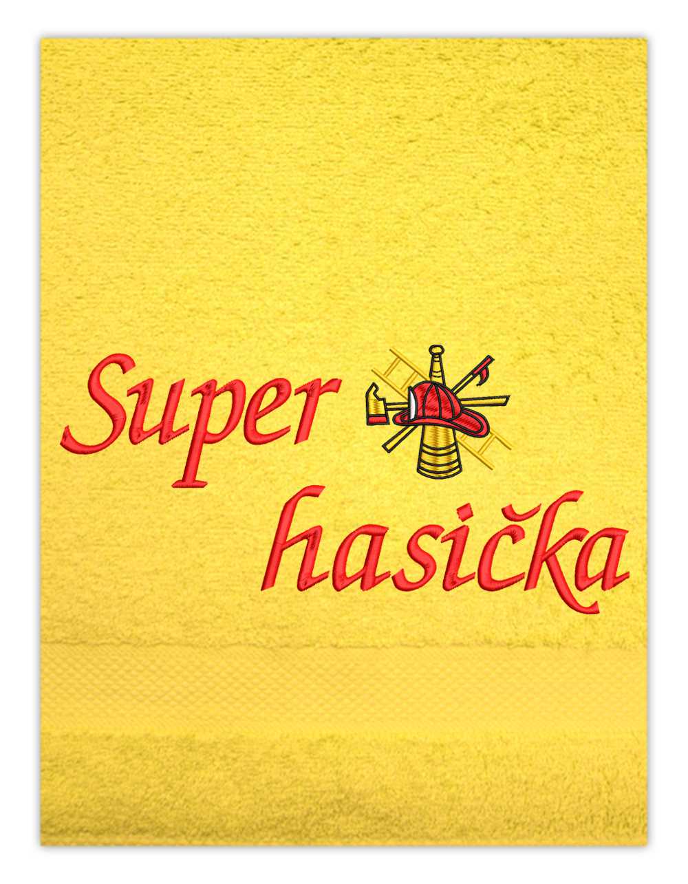 Ručník pro hasiče-Super hasička