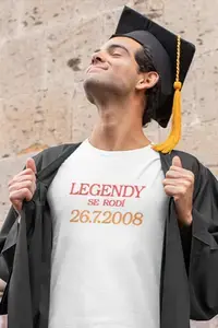Tričko k Narozeninám - Legendy se rodí v .... 