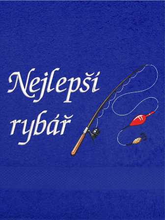 Osuška pro rybáře-Rybářský prut