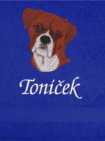 Osuška pes - Boxer