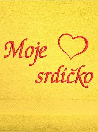 Ručník - Srdíčko 1