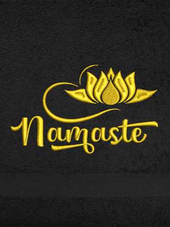 Osuška jóga-jóga namaste lotosový květ