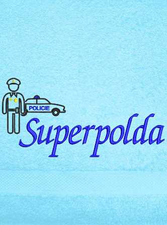 Ručník pro policajta-Super polda
