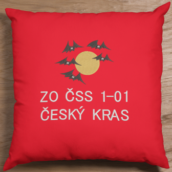 Polštář pro jeskyňáře - Netopýři s měsícem 