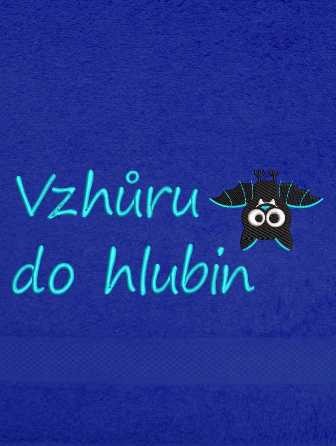 Ručník pro jeskyňaře -Netopýr 18