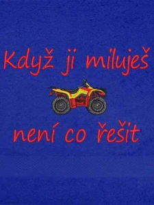 Ručník pro milovníky čtyřkolek - Čtyřkolka 