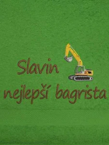 Ručník - bagr