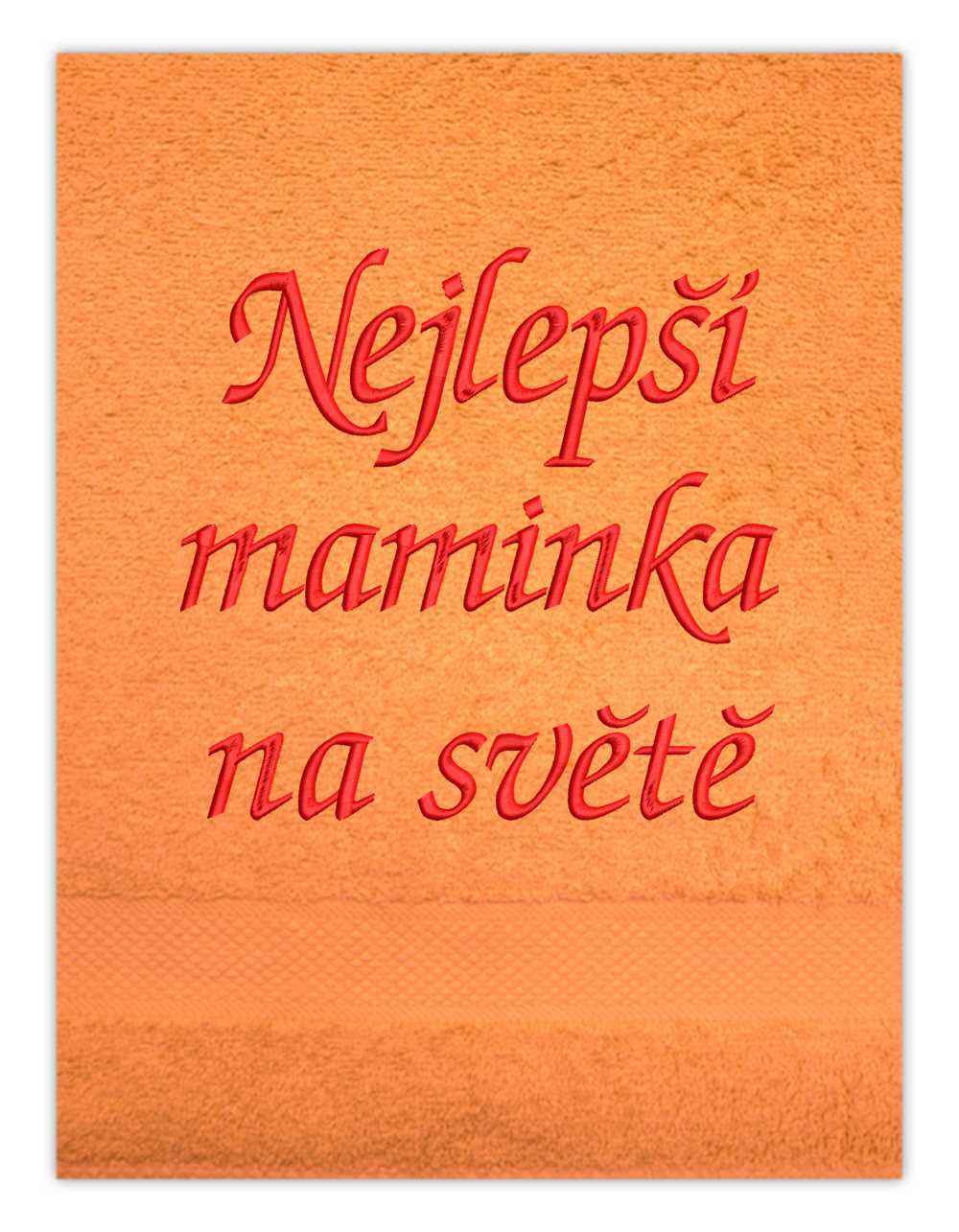 osuška rodina pro maminku-Nejlepší maminka