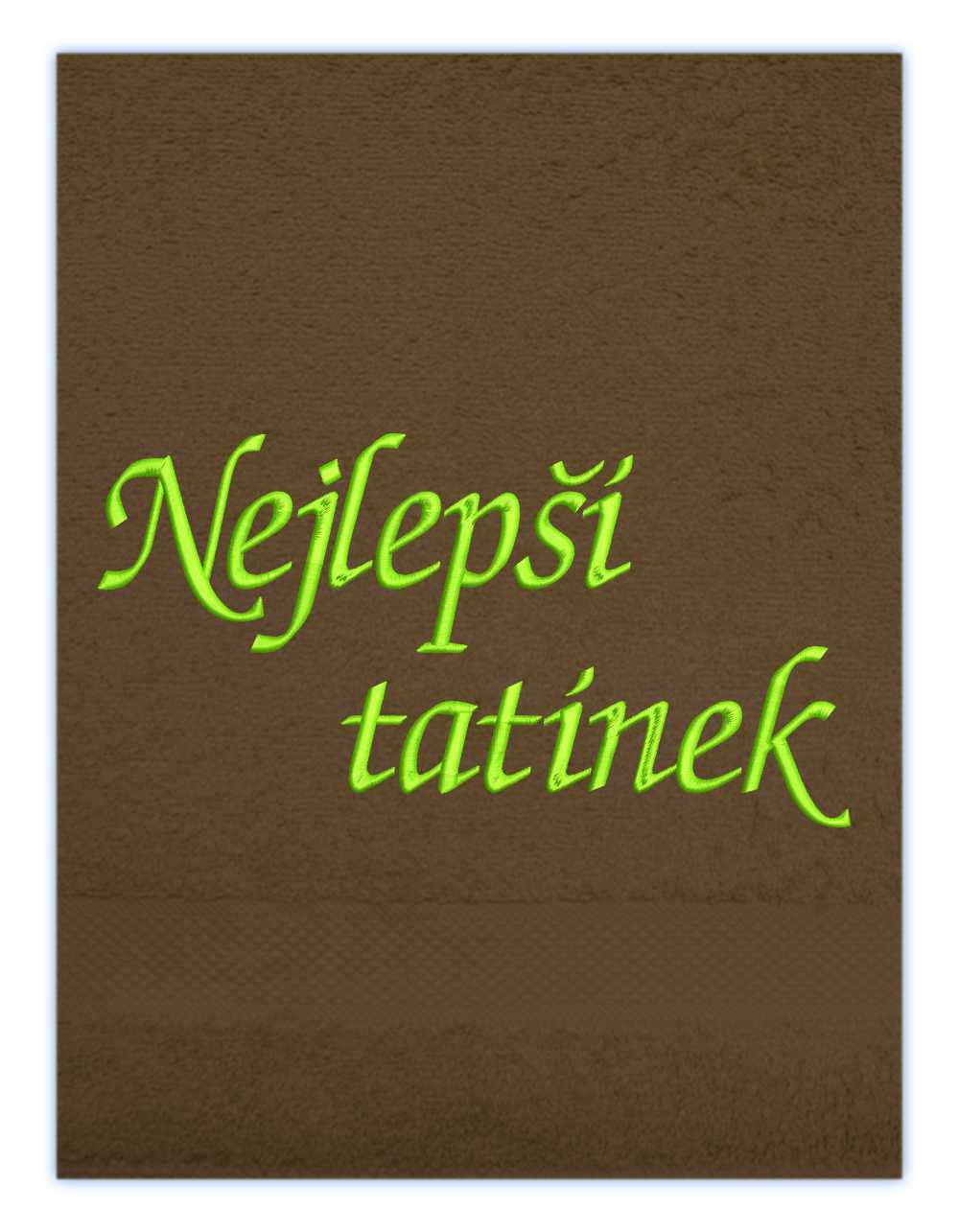 osuška rodina pro tatínka-Nejlepší tatínek