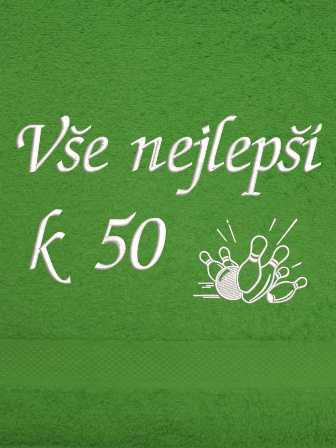 Ručník sport-Kuželky