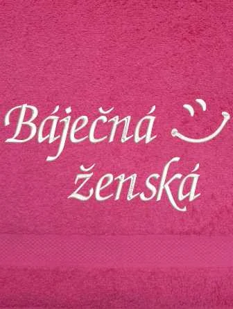 Ručník vtipná - Báječná ženska