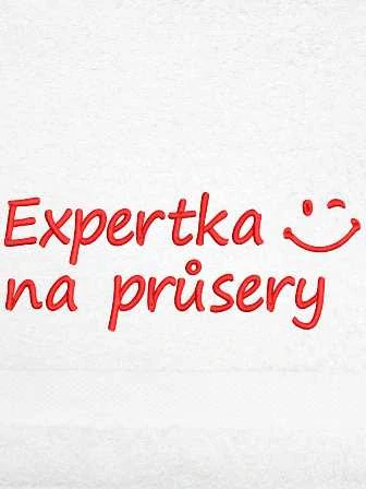 Ručník - Expertka na průsery