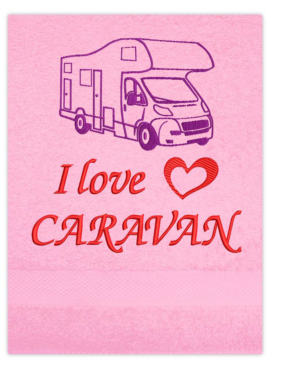 Osuška-I love Karavan