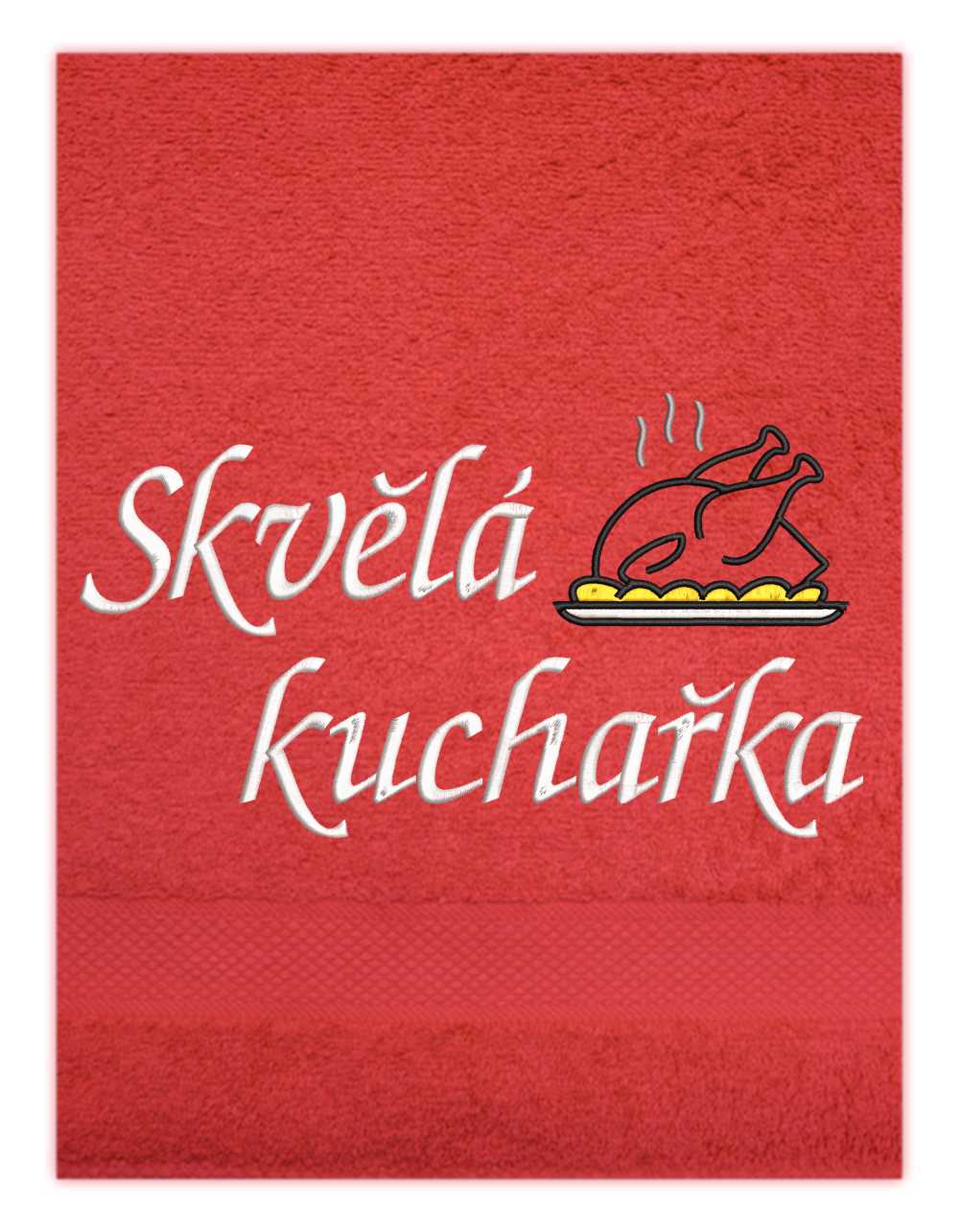 Ručník pro milovníky jídla - Kuře pečené