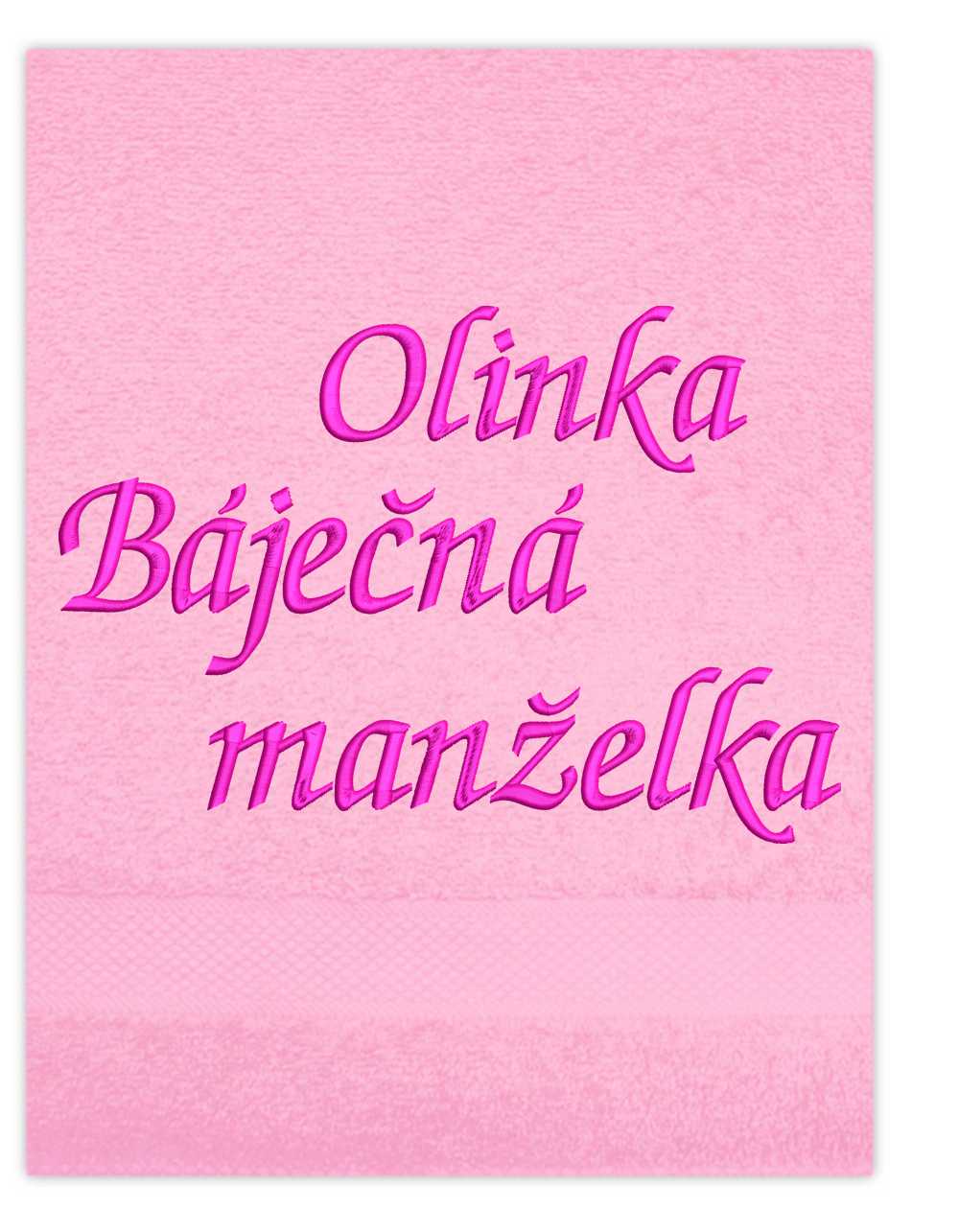 osuška rodina pro manželku-Báječná manželka