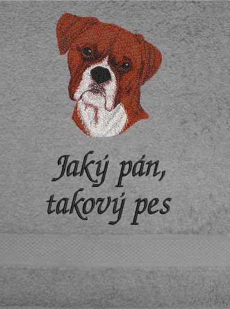 Osuška pes - Boxer