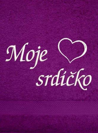 Ručník - Srdíčko 1