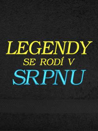 Osuška k narozeninám - Legendy se rodí v ...