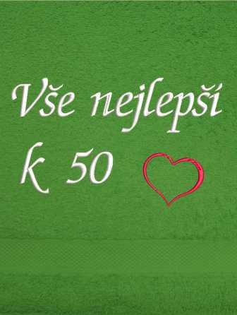 Osuška k narozeninám - Vše nejlepší k...