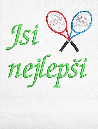 Ručník sport - Rakety