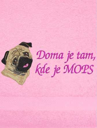 Osuška pes - Mops
