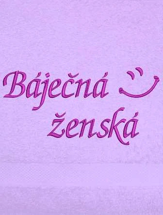 Ručník vtipná - Báječná ženska