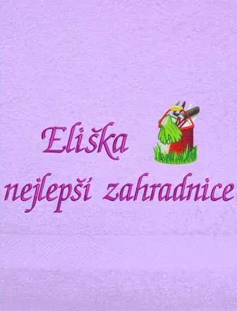 Osuška pro zahradnici - Nejlepší zahradnice