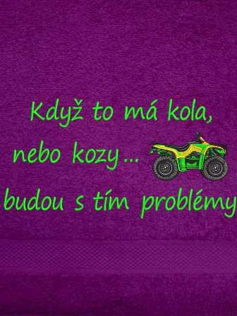 Ručník pro milovníky čtyřkolek - Čtyřkolka 