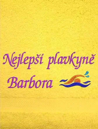 Osuška sport pro plavce-Nejlepší plavec, plavkyně