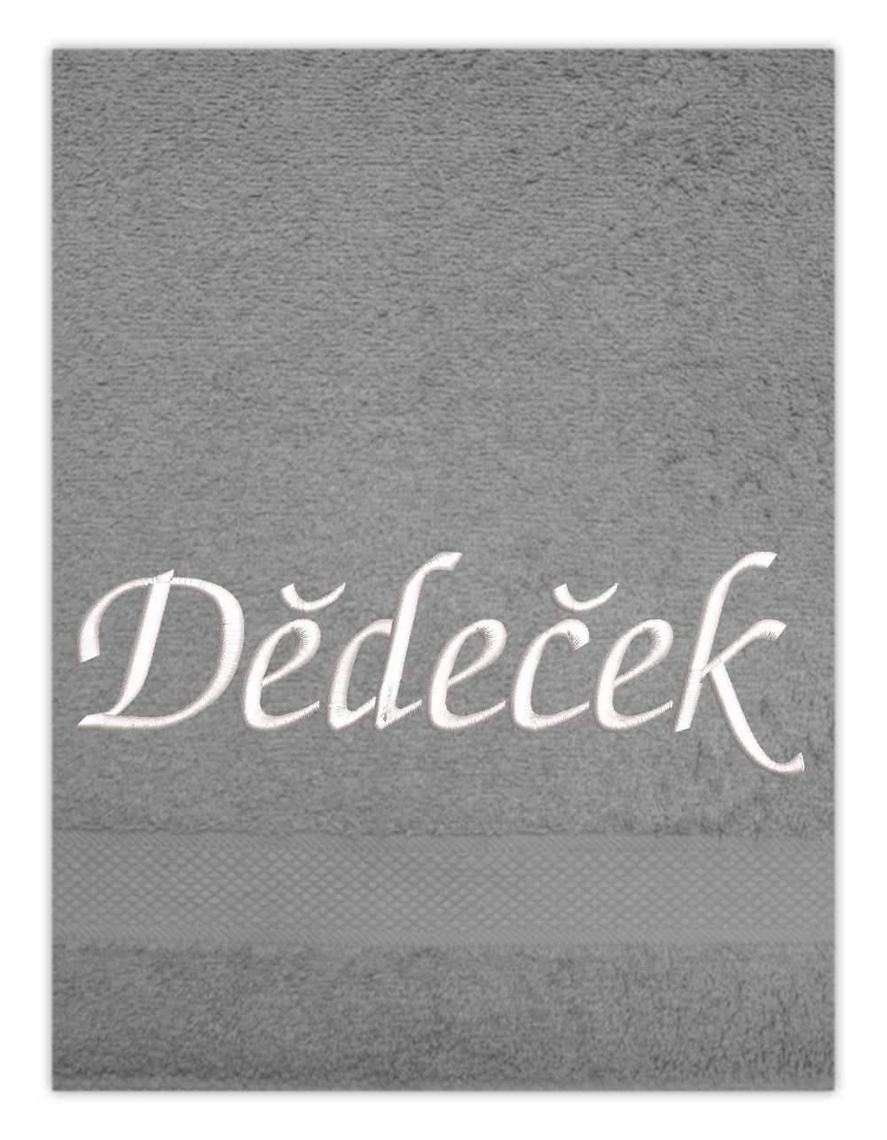 osuška rodina pro dědečka -Dědeček