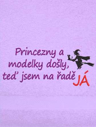 Osuška čarodějnice - Princezny a modelky došly, teď jsem na řadě já