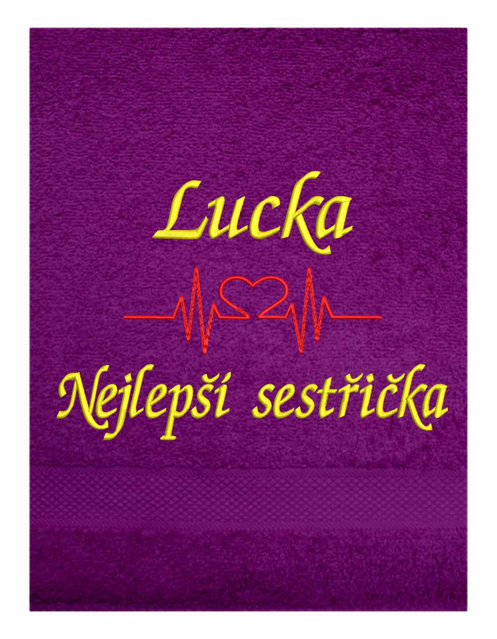 Ručník-Nejlepší sestřička