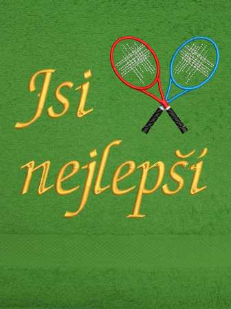 Ručník sport - Rakety