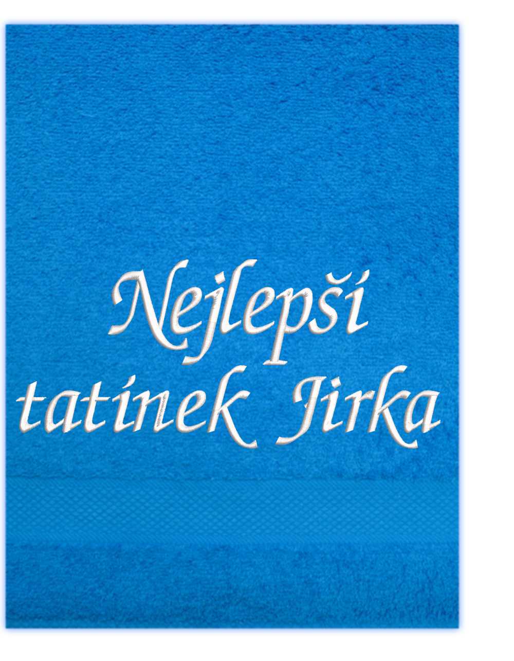 osuška rodina pro tatínka-Nejlepší tatínek