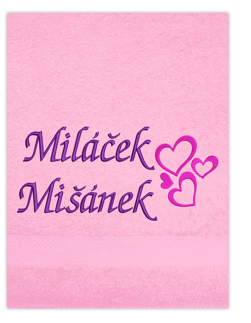 Osuška Valentýn - Miláček a srdíčka